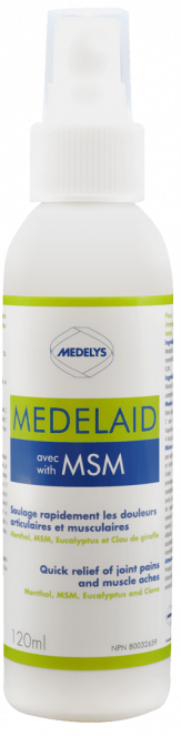 Medelys MEDELAID avec MSM, (120ml)