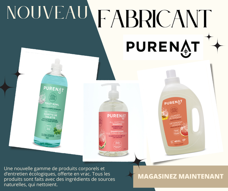 Maintenant disponibles chez Buyonik la gamme PURNAT