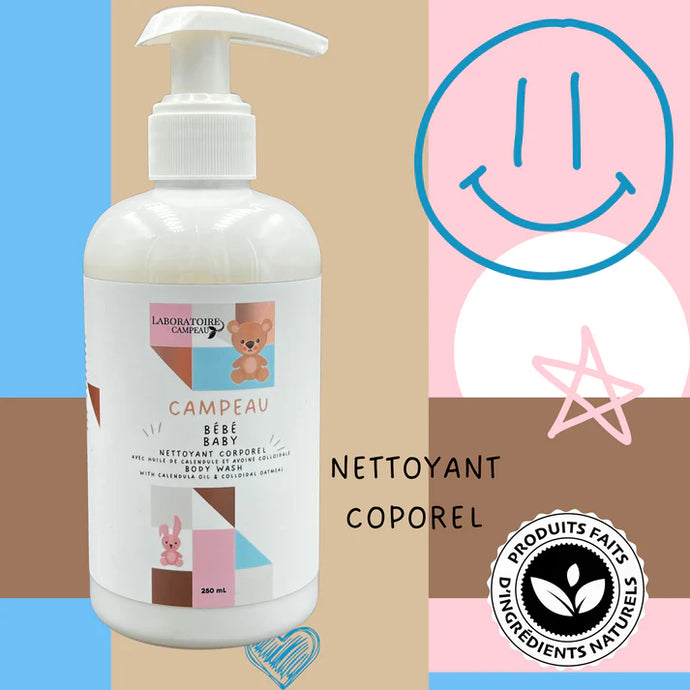 Baby - Gentle body and hair cleanser - Colloidal Oatmeal - Calendula, (250ml)