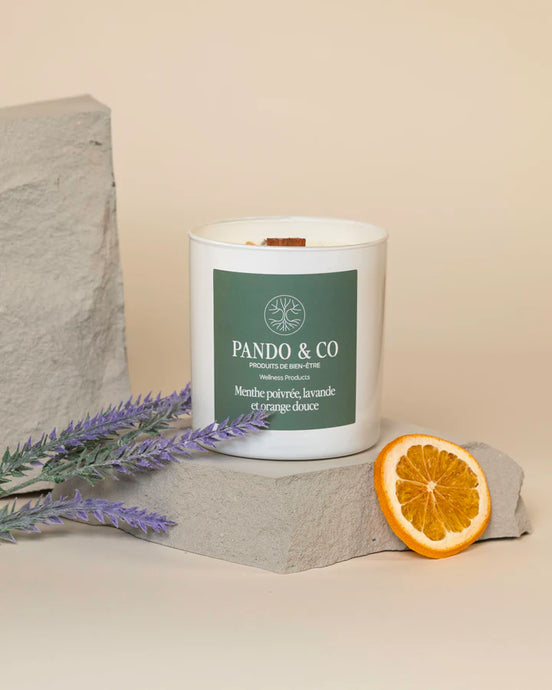 Candle - Peppermint, Lavender and Sweet Orange (450g)