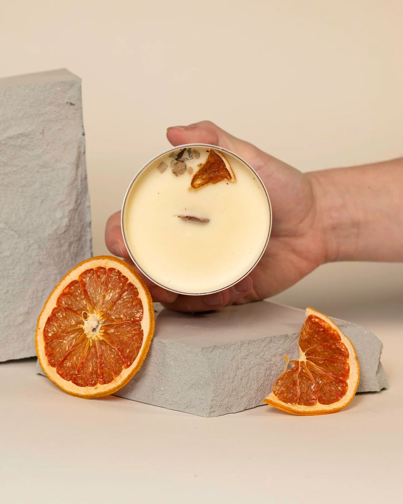 Load image into Gallery viewer, Candle - Grapefruit and eucalyptus (450g)
