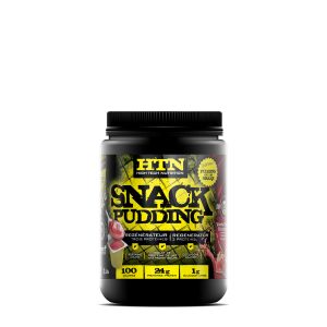 High-Tech Nutrition Snack Protein Pudding, (1lb), (Strawberry Rhubarb) 