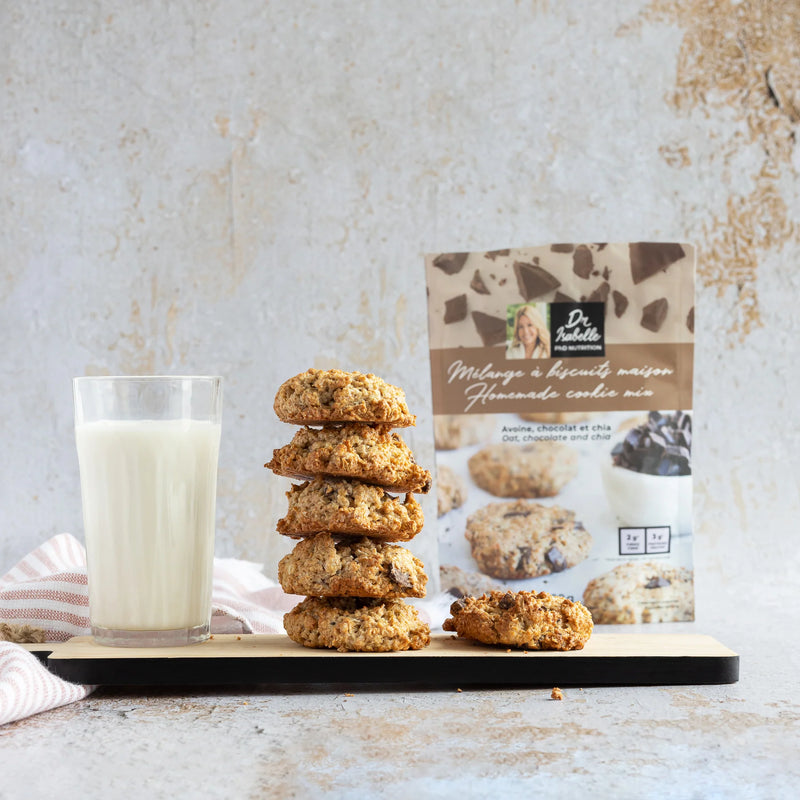 Load image into Gallery viewer, OAT, CHOCOLATE AND CHIA COOKIE MIX, (400g) 

