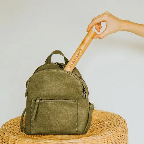 Load image into Gallery viewer, OLA Bamboo Bamboo Travel Case
