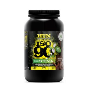 High-Tech Nutrition Protéine ISO Stevia 90, (2lb). Chocolat
