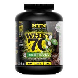 High-Tech Nutrition Whey 70 Stevia, (5lb), (Chocolat)