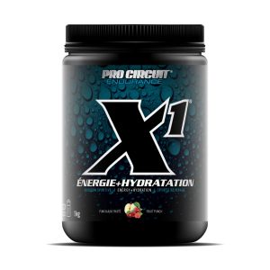 Pro Circuit X1 Energía + Hidratación 1kg, (Ponche de Frutas)