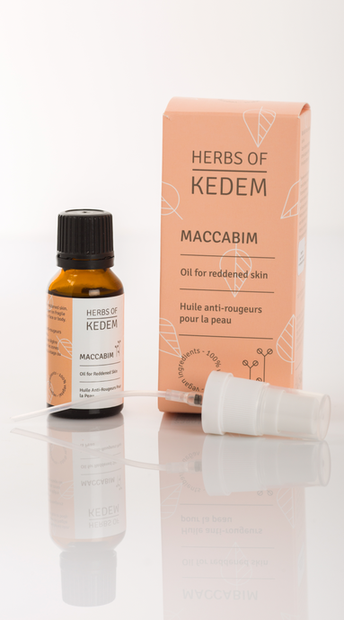 Huile Maccabim pour la Peau Rouge