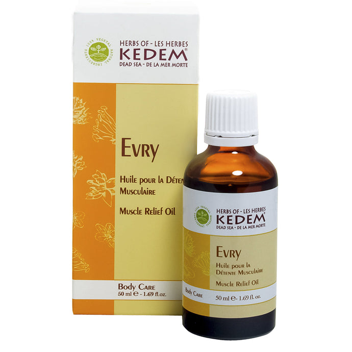 Evry - Aceite de masaje hebreo para músculos 50 ml